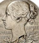 Gran Bretaña. 1897. Londres. Jubileo de la reina Victoria. Medalla. (BHM. 3506) (Eimer 1817) (Wollaston 40). Grabadores: aunque sin firma, el busto de...
