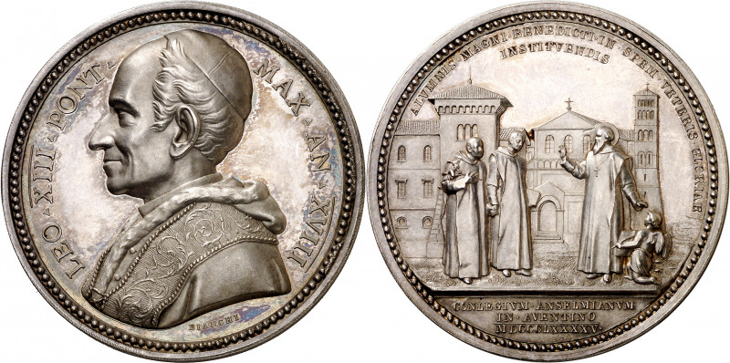 Vaticano. 1895. León XIII (1878-1903). Fundación del nuevo Colegio Anselmiano. A...
