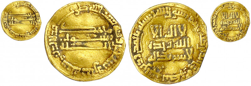 Abbasiden
Harun, 786-809 (AH 170-193)
Dinar AH 178 = 794/795. Ohne Münzstätten...