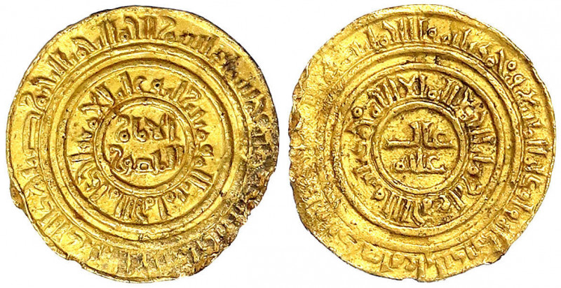 Fatimiden
Al Amir Abu Ali Al Mansur, AH 495-524/AD 1102-1130
Dinar AH 505 = 11...