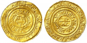 Fatimiden
Al Amir Abu Ali Al Mansur, AH 495-524/AD 1102-1130
Dinar AH 509 = 1115/1116, Al Iskandariya. 4,38 g.
sehr schön, Prägeschwäche. Nicol 245...