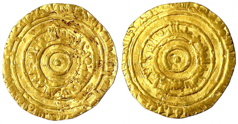 Fatimiden
Al Aziz, 976-997 (AH 365-386)
Dinar AH 376 = 986/987, Al Mansuriya. ...