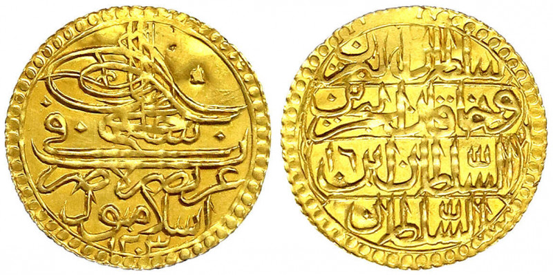 Türkei/Osmanisches Reich
Selim III., 1789-1807
Zeri Mahbub AH 1203, Jahr 16 = ...