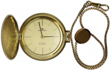 Taschenuhren
Frackuhr Gelbgold 585/1000 des Herstellers Amara, 17 Jewels. Durchmesser 40 mm. Mit Uhrenkette Gelbgold 585/1000. Gesamtgewicht 50,47 g....