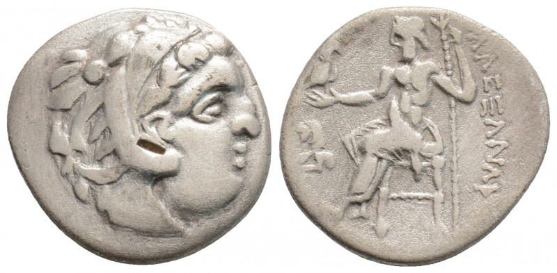 Greek
KINGS OF MACEDON, Alexander III the Great (Circa 336-323 BC)
AR drachm (18...