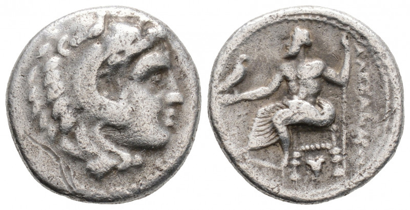 Greek
KINGS OF MACEDON, Alexander III 'the Great' (Circa 324/3 BC)
AR Drachm. (1...