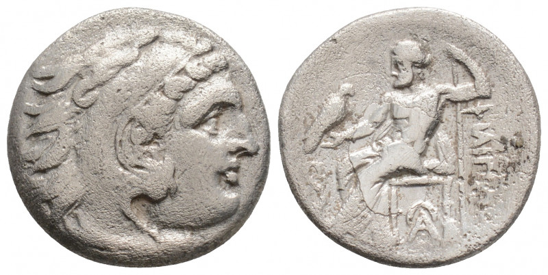 Greek
KINGS OF MACEDON, Philip III Arrhidaios (Circa 323-317 BC)
AR Drachm (17.9...