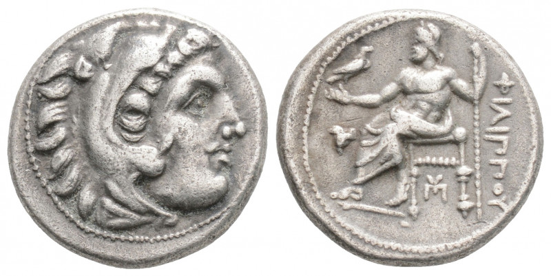 Greek
KINGS OF MACEDON, Philip III Arrhidaios (Circa 323-319 BC) 
AR Drachm. (16...