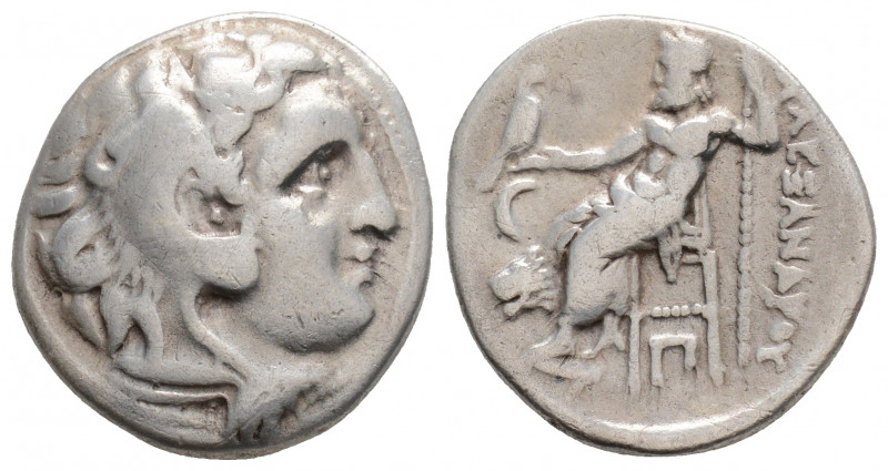 Greek
KINGS OF MACEDON, Antigonos I Monophthalmos (Circa 310-301 BC) 
AR Drachm ...