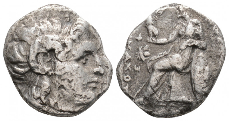 Greek
KINGS OF THRACE, Lysimachos, Ephesos (Circa 294-287 BC)
AR Drachm. (17.2mm...