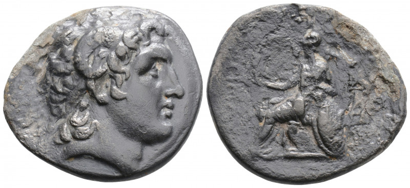 Greek
KINGS of THRACE, Macedonian, Lysimachos (Circa 305-281 BC)
AR Tetradrachm ...