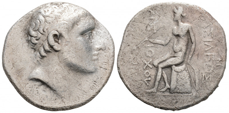 Greek
SELEUKID KINGDOM, Antiochos I Soter (Circa 281-261 BC)
AR Tetradrachm (27....