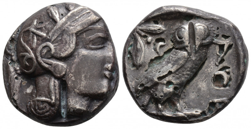 Greek
ATTICA, Athens, classical period (Circa 454-404 BC)
AR tetradrachm (24.3mm...