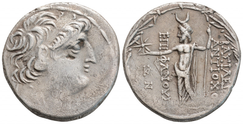 Greek 
SELEUKID KINGDOM, Antiochos VIII Epiphanes (Grypos) (Circa 121/0-97/6 BC)...