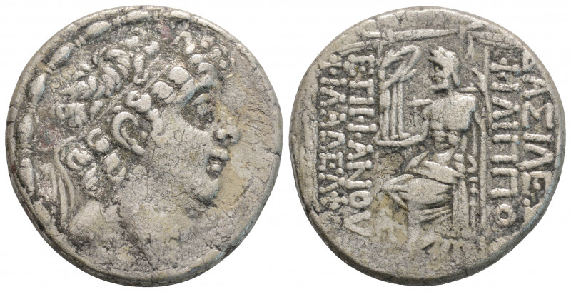 Greek 
SELEUKID KINGDOM, Antioch, Philip I Philadelphos (Circa 95-83 BC)
AR Tetr...