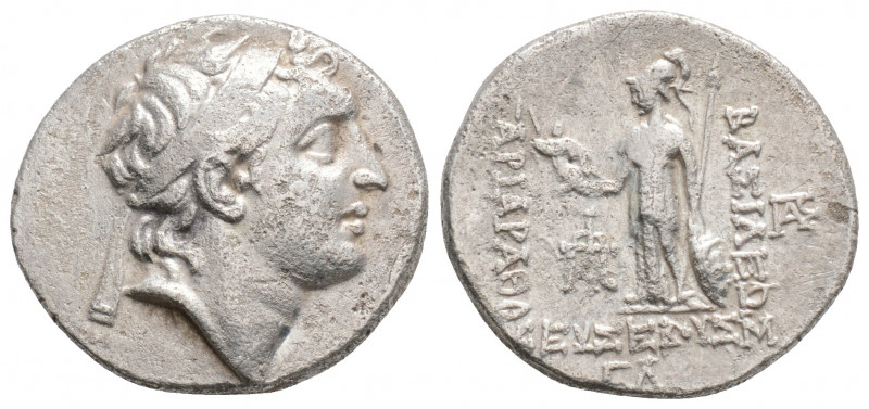 Greek
KINGS OF CAPPADOCIA, Ariarathes V Eusebes Philopator (Circa 163-130 BC)
AR...