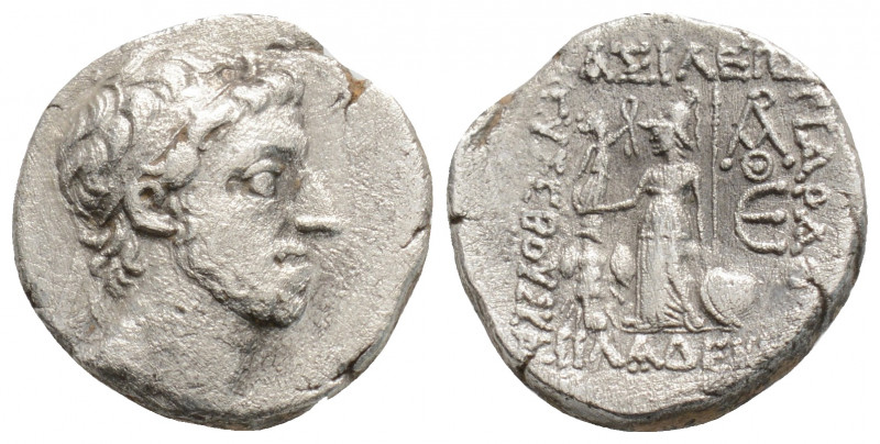 Greek
KINGS OF CAPPADOCIA, Ariarathes X Eusebes Philadelphos (Circa 42-36 BC)
AR...