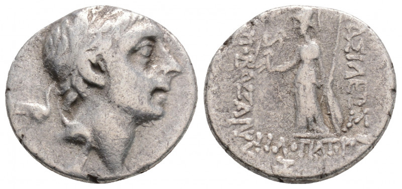 Greek
KINGS OF CAPPADOCIA. Ariobarzanes II (Circa 63-52 BC)
AR drachm (16.8mm, 3...