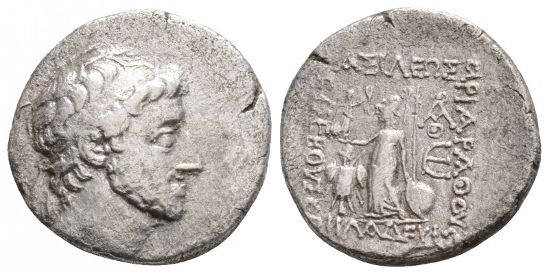 Greek
KINGS OF CAPPADOCIA, Ariarathes X Eusebes Philadelphos.(Circa 42-36 BC)
AR...