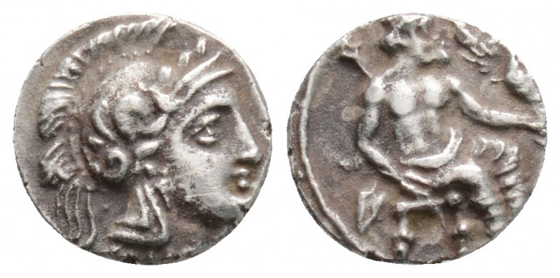 Greek
CILICIA, Uncertain mint (Circa 4th century BC)
AR Obol (9mm, 0.6g)
Obv: He...