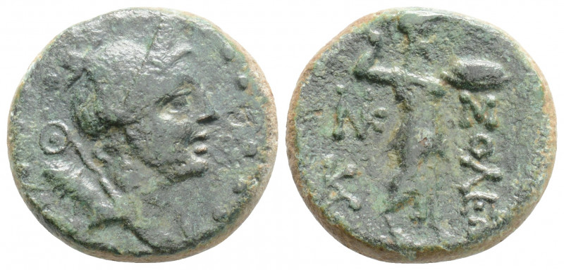 Greek
CILICIA, Soloi-Pompeiopolis (Circa 2nd century BC)
AE Bronze (19.1mm, 7g)
...