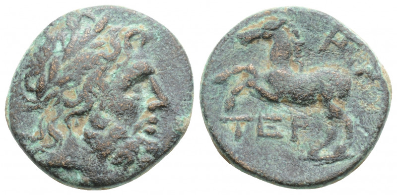 Greek
PISIDIA,Termessos (Circa 64/3 BC)
AE Bronze (18.1mm, 3.6g)
Obv: Laureate h...