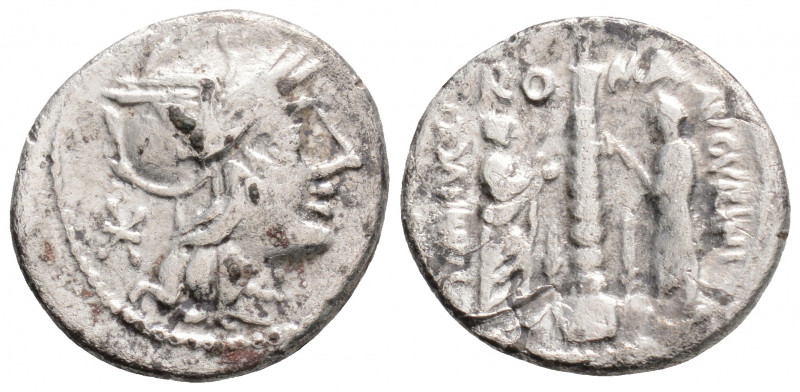 Roman Republic
Ti. Minucius C.f. Augurinus, (134 BC) Rome
AR Denarius (18,7 mm, ...