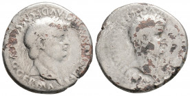 Roman Provincial 
CAPPADOCIA, Caesarea, Nero with Divus Claudius (54-68 AD)
AR Didrachm (22.2mm, 6g)
Obv: NERO CLAVD DIVI CLAVD F CAESAR AVG GERMA. La...