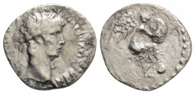 Roman Provincial
CAPPADOCIA, Caesaraea-Eusebia, Nero (54-68 AD)
AR Hemidrachm (14.3mm, 1.2g)
Obv: NERO CLAVD DIVI CLAVD F CAESAR AVG GERMANI. Laureate...