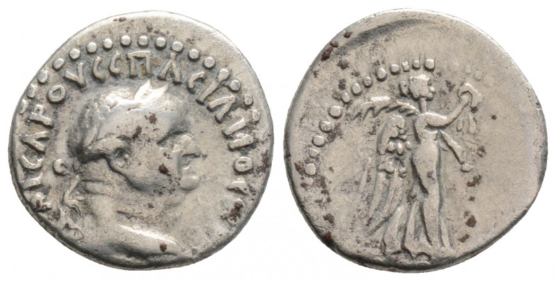 Roman Provincial
CAPPADOCIA, Caesarea, Vespasian (69-79 AD)
AR Hemidrachm (15.1m...