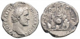 Roman Provincial
CAPPADOCIA, Caesarea, Antoninus Pius (138-161 AD)
AR Drachm (17.6mm, 3.1g)
Obv: bare head right 
Rev: Mount Argaeus; on summit, Helio...