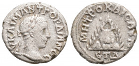 Roman Provincial 
CAPPADOCIA, Caesarea. Gordian III (238-244 AD)
AR Drachm. (18mm, 3.4g)
Obv: AV KAI M ANT ΓOPΔIANOC. Laureate head right.
Rev: MHTPO ...