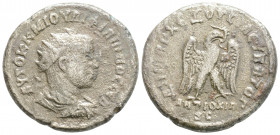 Roman Provincial
SYRIA, Antioch, Philip I (244-249 AD) 
BI tetradrachm (26.3mm, 8.2g)
Obv: AYTOK K M IOYΛI ΦIΛIΠΠOC CЄB, radiate, draped and cuirassed...