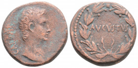 Roman Provincial
SELEUCİS AND PİERİA, Antioch, Augustus (27 BC-14 AD)
AE Bronze (23.6mm, 11.2g)
Obv: CAESAR. Bare head right.
Rev: AVGVSTVS. Legend wi...