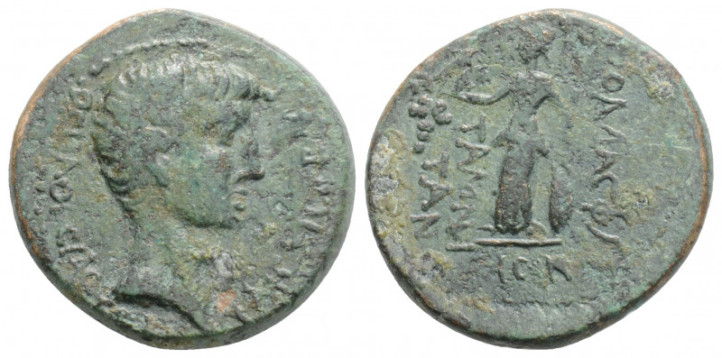 Roman Provincial
AEOLIS, Temnus, Augustus (27 BC-14 AD)
AE Bronze (19.3mm, 4.7g)...