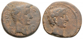 Roman Provincial
PHRYGIA, Midaeum, Augustus (27 BC-14 AD)
AE Bronze (18.2mm, 4.1g)
Obv: CEBACTOC. Bare head of Augustus right; lituus to right.
Rev: M...
