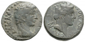 Roman Provincial
CILICIA, Uncertain Caesarea, Claudius (41-54 AD)
AE Bronze (19.1mm, 5g)
Obv: ΚΛΑΥΔΙΟϹ ΚΑΙϹΑΡ, laureate head right 
Rev: ƐΤΟΥϹ ΚΑΙϹΑΡƐ...