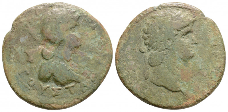 Roman Provincial 
CILICIA, Augusta, Nero (54-68 AD)
AE Bronze (26mm, 7.2g)
Obv: ...