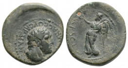 Roman Provincial
LYDIA, Sardeis. Pseudo-autonomous, Time of Nero (54-68 AD) 
AE Bronze (17.5mm, 2.7g)
Obv: ЄΠI TI MNACЄOV CAPΔIANΩN. Head of Herakles ...