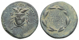 Roman Provincial 
LYCAONIA, Iconium (as Claudiconium), Pseudo-autonomous Time of Vespasian (69-79 AD)
AE Bronze (17.6mm, 2.9g)
Obv: Winged head of Med...
