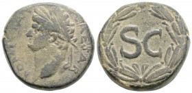 Roman Provincial
SELEUCIS AND PIERIA, Antioch, Domitian (81-96 AD)
AE Bronze (26.4mm, 17.7g)
Obv: DOM[ITIA]NVS CAESAR, laureate head left.
Rev: Large ...