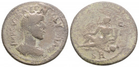 Roman Provincial
PISIDIA. Antiochia. Volusian, (251-253 AD)
AE Diassarion (25.5 mm, 6.3 g)
Obv: Radiate, draped and cuirassed bust of Volusian to righ...