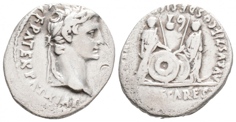 Roman Imperial
Augustus (27 BC-14 AD) Lugdunum
AR Denarius (19.1mm, 3.7g)
Obv: C...