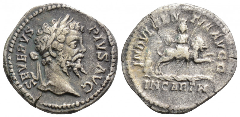 Roman Imperial
Septimius Severus (193-211 AD) Rome 
AR Denarius (19.4mm, 3g)
Obv...