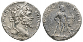 Roman Imperial
Septimius Severus (193-211 AD) Rome
AR Denarius (16.2mm, 2.9g)
Obv: L SEPT SEV PERT AVG IMP VIIII - Laureate head right.
Rev: HERCVLI D...