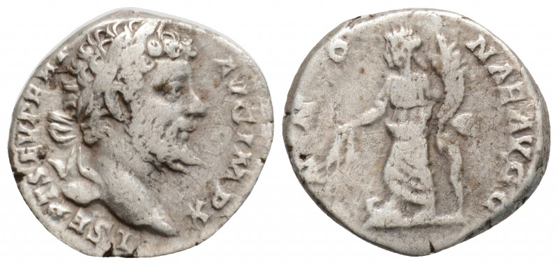 Roman Imperial
Septimius Severus (193-211 AD) Rome
AR Denarius (16..9mm, 2.6g)
O...