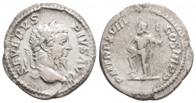 Roman Imperial
Septimius Severus (193-211AD ) Rome
AR denarius (19.8mm, 2.8g)
Ob...