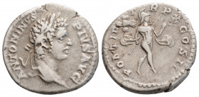 Roman Imperial
Caracalla (198-217 AD) Rome
AR Denarius (29.3mm, 3.5g)
Obv: ANTONINVS PIVS AVG. Laureate head of Caracalla, right.
Rev: PONTIF TRP X CO...