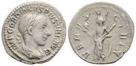 Roman Imperial 
Gordian III (238-244 AD) Rome
AR Denarius (20.1mm, 2.5g)
Obv: IMP GORDIANVS PIVS FEL AVG. Laureate, draped and cuirassed bust right.
R...