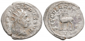 Roman Imperial
Philip II (247-249 AD) Rome
AR Antoninianus (24.2mm, 3..3g)
Obv: IMP PHILIPPVS AVG. Radiate, draped and cuirassed bust right.
Rev: SAEC...